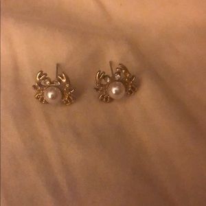 Crab earrings
